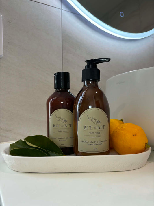 HANDCARE PAIR | Kānuka + Lemon + Cedarwood